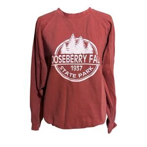 Basix of America Gooseberry Falls State Park MN Sweatshirt Women's M Medium